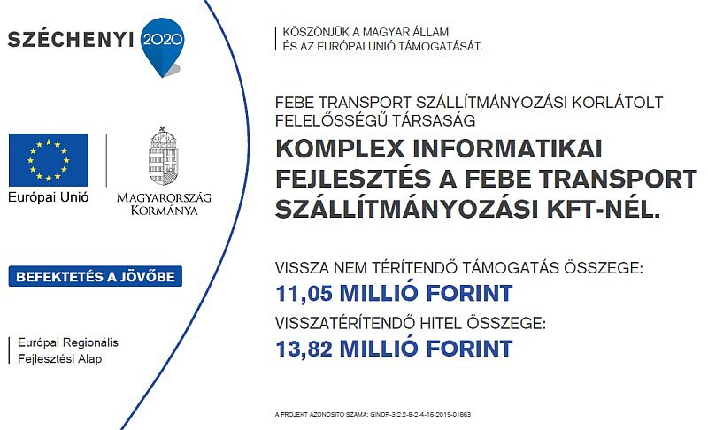 Febetrans Palyazatinformatika